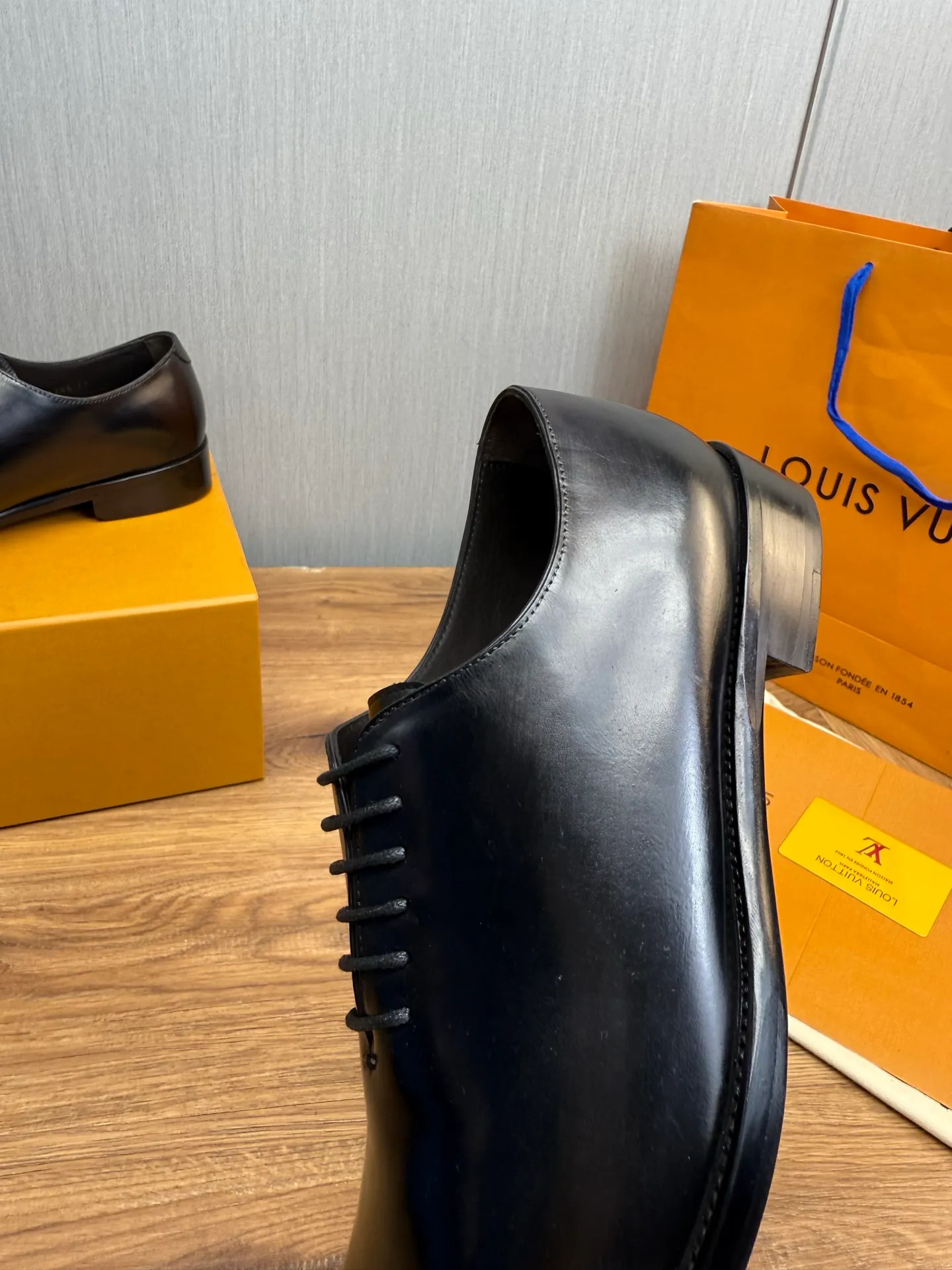Men's shoes💰760💰 LV. Men's business casual leather shoes, 1:1 shipment ⬆️Luxurious and noble👞All imported original brand leather, just to create a more comfortable wearing experience, upper: original cowhide ➕Imported full cow lining, original leather outsole ✔️36-45 (38.45 non-refundable)